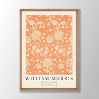 William Morris Kunstdruck | Poster, Tulpen Wandkunst, Jugendstil Druck, Tulpendruck, Blumen Küchen von VenusseArt