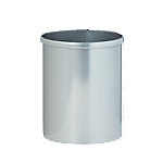 Vepa Bins Metall Abfalleimer 25,5 x 36 cm Silber von Vepa Bins