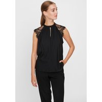 Vero Moda Spitzentop "VMMILLA SL LACE TEE" von Vero Moda