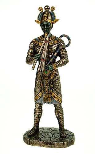 Veronese Figur Osiris ägyptischer Gott der Unterwelt 27 cm Ägypten Pharao bronziert von Veronese by Joh. Vogler GmbH