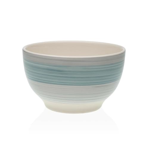 Versa Leanne Schale, Blau, Steingut, 14 x 8,3 x 14 cm Versa Leanne Schale, Blau, Steingut, 14 x 8,3 x 14 cm von Versa