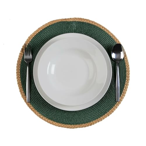 Versa Tischset, Grün, Jute, Polypropylen, Wasserhyazinthe, 38 x 38 cm Versa Tischset, Grün, Jute, Polypropylen, Wasserhyazinthe, 38 x 38 cm von Versa