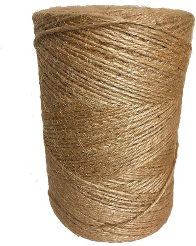 500 M Schnur Jute Kordel Garten Garn Natur Bastelband Paketschnur Juteband Kunsthandwerk Verpackungs DIY String Dekoration Seil von ViaForest