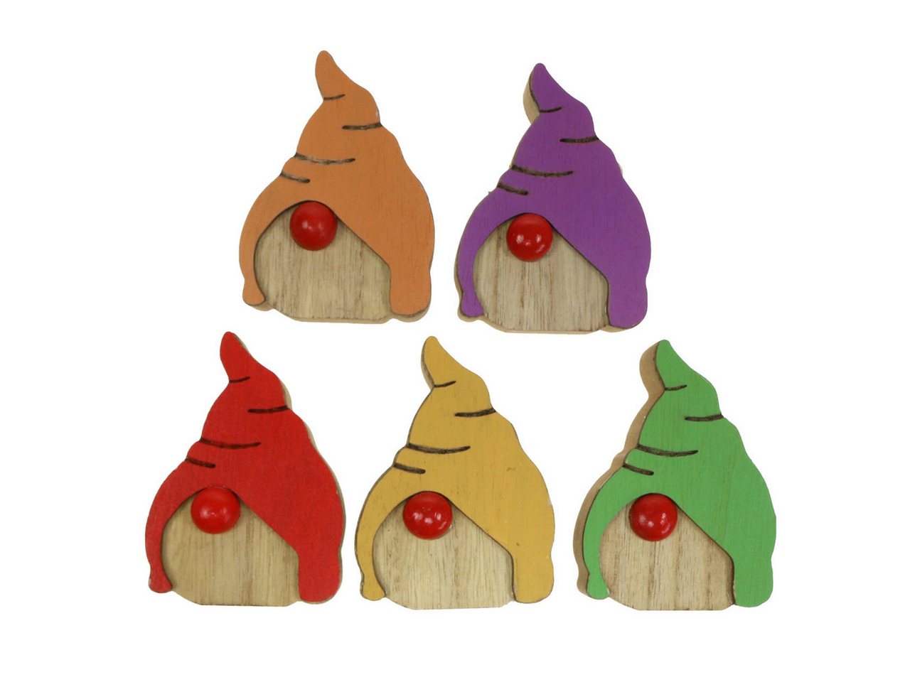 Viana Osterfigur Wichtel Holz Dekoration 6,5x9cm 10 Stück sortiert - Frühlingsdeko Viana Osterfigur Wichtel Holz Dekoration 6,5x9cm 10 Stück sortiert - Frühlingsdeko von Viana