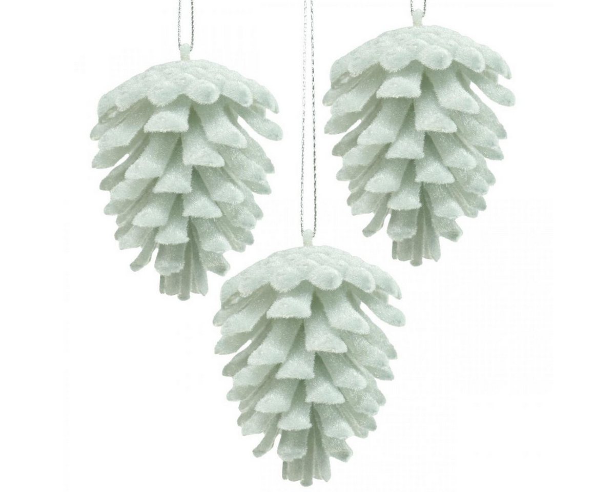 Viana Schneemann Tannenzapfen Deko Zapfen Weiß Hängend 7cm 6er Set Christbaumschmuck Viana Schneemann Tannenzapfen Deko Zapfen Weiß Hängend 7cm 6er Set Christbaumschmuck von Viana