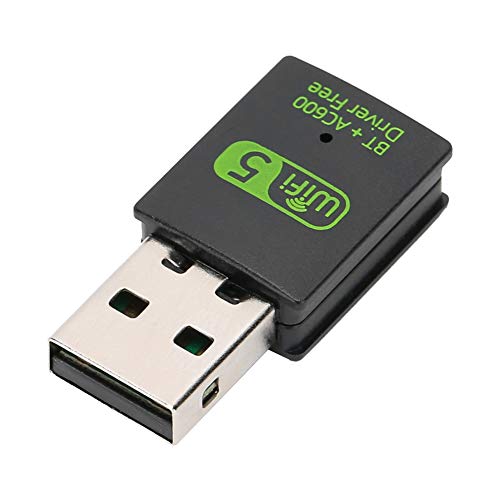 USB WiFi Adapter 600 MB WiFi Dongle Wireless Receiver Kostenloser Treiber 2 In 1 LAN Antennenadapter von Vikye