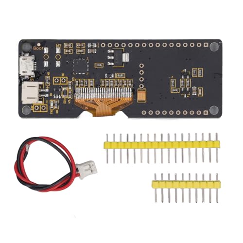 Vikye Schnurloses WiFi-BT-Modul, Professioneller Dual-Core, 0,96-Zoll-Bildschirm, 2,4–2,5 GHz, Micro-USB-Entwicklungsboard für ESP32 von Vikye