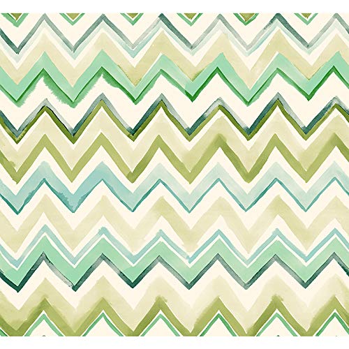 VILBER Vliestapete, Digitaldruck auf Vlies, PVC-frei, umweltfreundliche HP-Latex-Tinte. Kollektion ZIGZAG Spezielle Breite 68 cm x Länge 10 m. Für 6,80 m². ZIG.ZAG.41 W-02 von Vilber