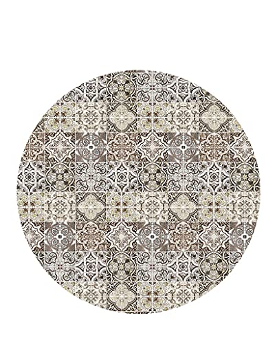 Vilber, Vinyl-Teppich, rund, Lisboa, Farbe 40, Durchmesser 155 cm von Vilber