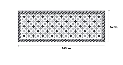 Vilber Trevi DU 05 52X140 Teppich, Vinyl, Mehrfarbig, 52 x 140 x 0,22 cm von Vilber