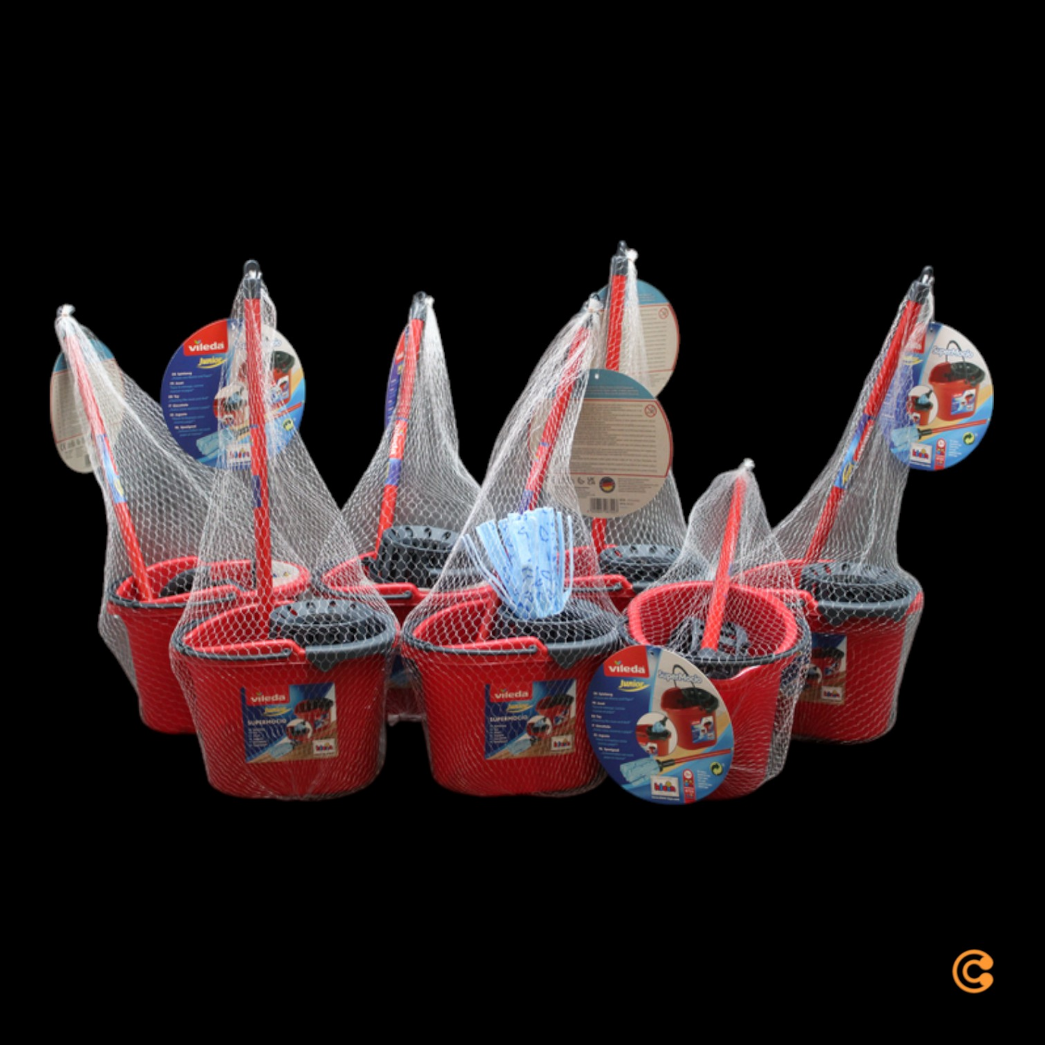 Vileda Spielzeug Wischmopp-Set mit Eimer und Aufsatz Wischset 7 STÜCK Vileda Spielzeug Wischmopp-Set mit Eimer und Aufsatz Wischset 7 STÜCK von Vileda