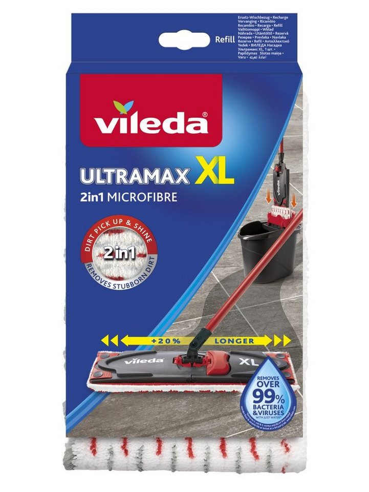 Vileda Vileda Wischbezug Ultramax XL 2in1 42 cm Wischbezug Vileda Vileda Wischbezug Ultramax XL 2in1 42 cm Wischbezug von Vileda