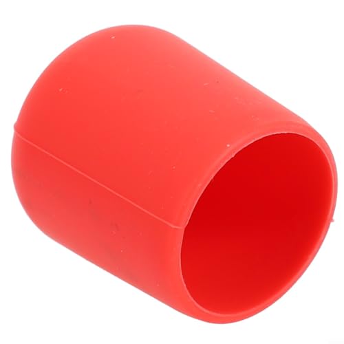 Weiche Silikon-Endkappe für Angelruten, sichere Passform, atmungsaktives Design, mehrere Farboptionen (L rot) von Vilgftyiet