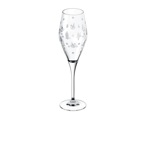 Villeroy & Boch – Toy'S Delight Sektkelch-Set Mit 2 Kristallgläsern, Glas, Transparent, Spülmaschinenfest, Füllmenge 260 Ml von Villeroy & Boch