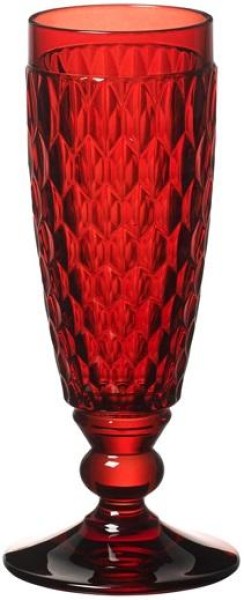 Villeroy & Boch Boston Coloured Sektglas Red 16,3cm 120ml von Villeroy & Boch