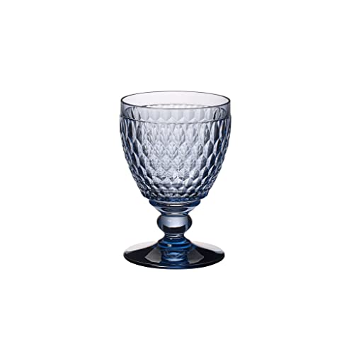 Villeroy & Boch Boston coloured Wasserglas Blue, Kristallglas, 144mm von Villeroy & Boch