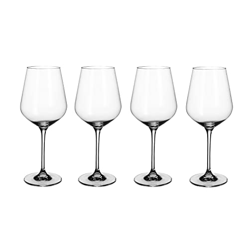 Villeroy & Boch Villeroy und Boch La Divina Bordeaux Kelch, Set 4tlg. Glasset, Glas, 4-teilig, 4 von Villeroy & Boch