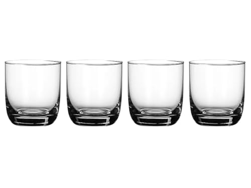 Villeroy und Boch La Divina Whiskybecher, Set 4tlg. Glasset, Glas, 4-teilig, 4 von Villeroy & Boch