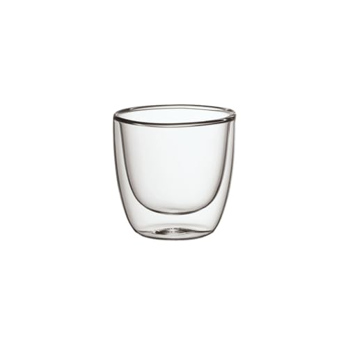 Villeroy & Boch - Manufacture Rock, Becher S, 70 Ml, Borosilikatglas, Klar von Villeroy & Boch