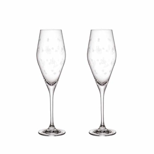 Villeroy & Boch – Toy'S Delight Sektkelch-Set Mit 2 Kristallgläsern, Glas, Transparent, Spülmaschinenfest, Füllmenge 260 Ml von Villeroy & Boch