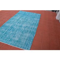 Kelim Teppich | Überfärbter Oushak Vintage Over Dye Kurzflorteppich 15 X 3 M Ag1478 von VintageCappadociaRug