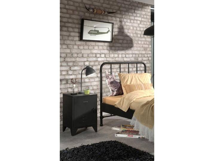 Nachtkonsole VIPACK Bronxx, mit 1 Tür mit Magnetverschluss, dahinter 2 geräumige Fächer , schwarz, H:60cm T:40cm, Sideboards, Nachtkonsole, recht oder links anstellbar, trendige Farben Nachtkonsole VIPACK Bronxx, mit 1 Tür mit Magnetverschluss, dahinter 2 geräumige Fächer , schwarz, H:60cm T:40cm, Sideboards, Nachtkonsole, recht oder links anstellbar, trendige Farben von Vipack