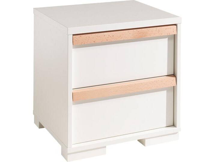 Nachtkonsole VIPACK London , weiß, B:48,1cm H:48,8cm T:40cm, Holzwerkstoff, Sideboards, mit Melamin-Oberfläche Nachtkonsole VIPACK London , weiß, B:48,1cm H:48,8cm T:40cm, Holzwerkstoff, Sideboards, mit Melamin-Oberfläche von Vipack