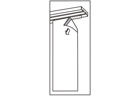 Schiebegardine 3ER SET HEIGHTS, Vision S, Paneelwagen (3 St), halbtransparent, HxB: 260x60, Schiebevorhang 3er Set Digitaldruck von Vision S