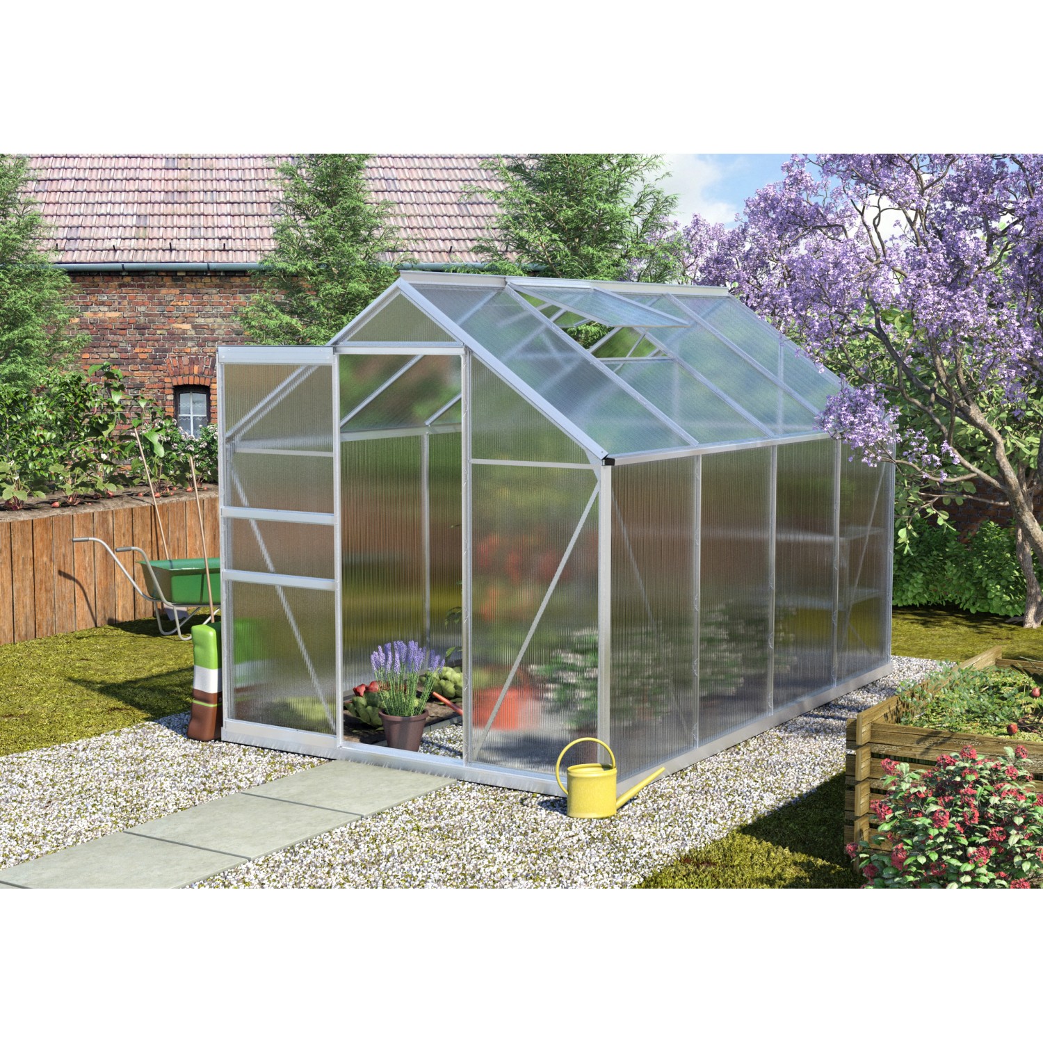Vitavia Gewächshaus Calypso 5800 HKP 6 mm - Alu Vorzugsset Vitavia Gewächshaus Calypso 5800 HKP 6 mm - Alu Vorzugsset von Vitavia