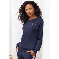 Vivance Sweatshirt, (1 tlg.), Sweatshirt mit Frontprint, Loungeanzug von Vivance