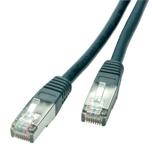 Vivanco Cat 5e Netzwerkkabel 15m (RJ45-Stecker auf RJ45-Stecker) grau von Vivanco