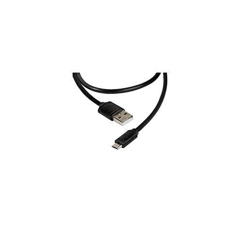 Vivanco USB-Kabel USB 2.0 USB-A Stecker, USB-Micro-B Stecker 2.00m Schwarz 36292 von Vivanco