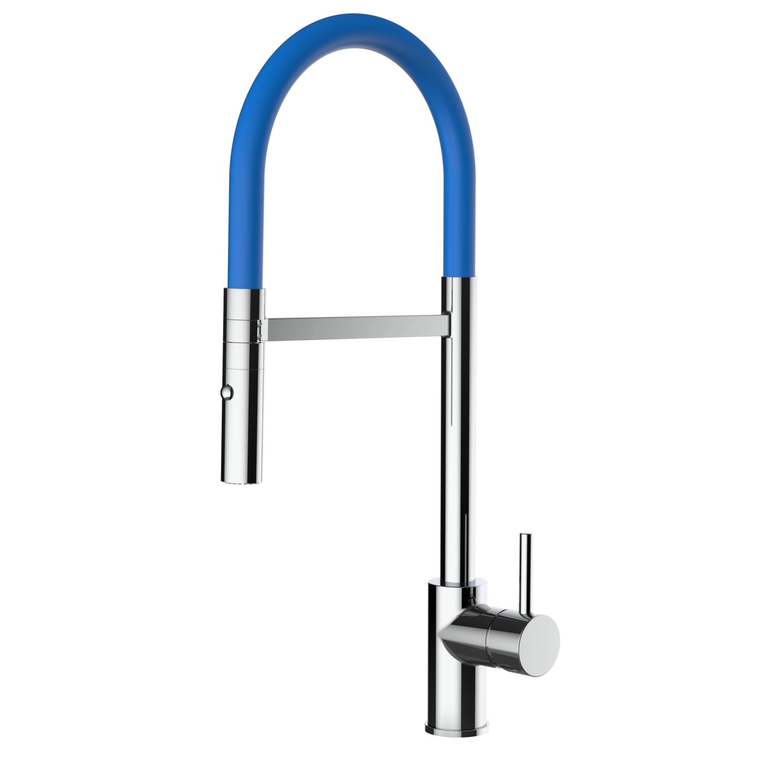 VIZIO Wasserhahn Küchenarmatur SAM mit 360° Schwenkbarem Auslauf Abnehmbare 2 Strahl Handbrause Verchromt Blau VIZIO Wasserhahn Küchenarmatur SAM mit 360° Schwenkbarem Auslauf Abnehmbare 2 Strahl Handbrause Verchromt Blau von Vizio