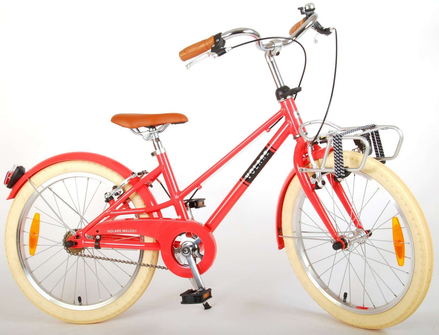 Volare Kinderfahrrad Melody - Mädchen - verschiedene Größen und Farben - Prime Collection, 85% zusammengebaut, 16, 18, 20 und 24 Zoll, 4 - 10 Jahre von Volare