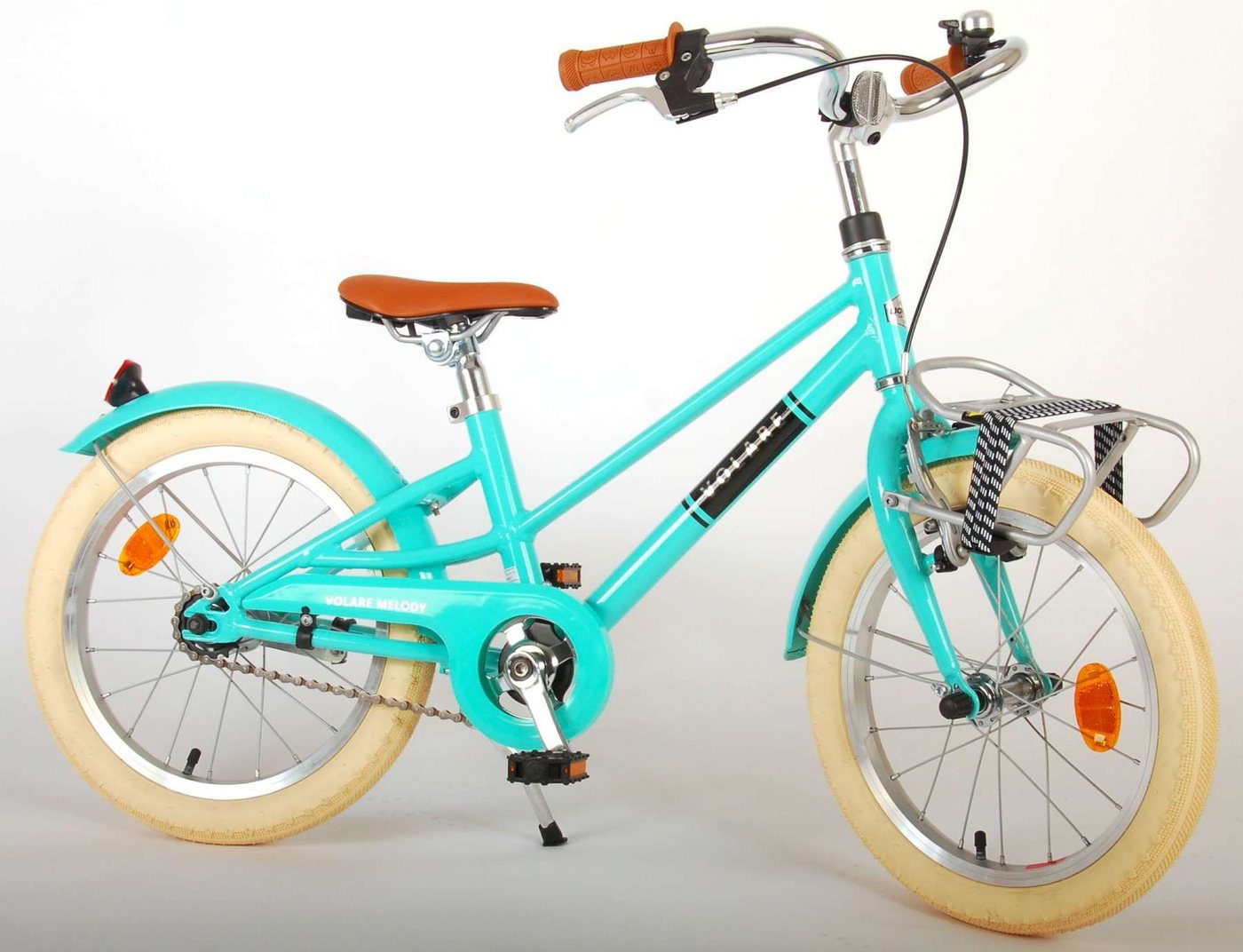 Volare Kinderfahrrad Melody - Mädchen - verschiedene Größen und Farben - Prime Collection, 85% zusammengebaut, 16, 18, 20 und 24 Zoll, 4 - 10 Jahre von Volare