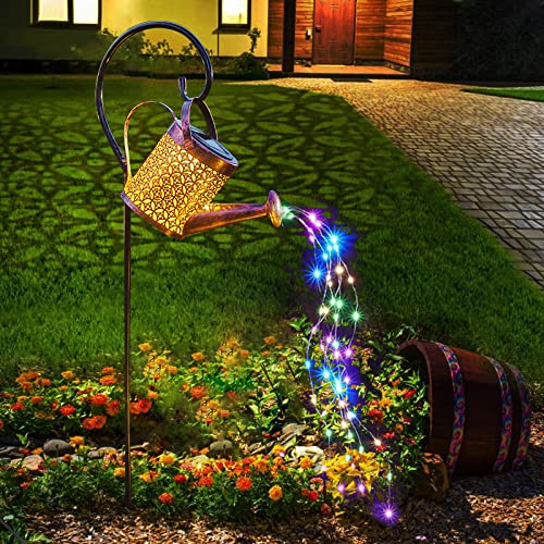 Gartendeko für Draußen,Garten Deko,Solar Gartenleuchten,ip65 Wasserdicht Solar,Solarlampen für Außen,Solarlaterne für Außen Garten, Rasen, Terrasse, Patio,Rasen von Vusddy