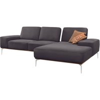 W.SCHILLIG Ecksofa "run", mit elegantem Holzsockel, Füße in Chrom glänzend, Breite 279 cm von W.Schillig