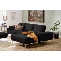 W.SCHILLIG Ecksofa "run", mit elegantem Holzsockel, Füße in Chrom glänzend, Breite 299 cm von W.Schillig