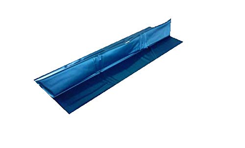 WABEZU Vinyl Thermotrennwand blau für Softside Wasserbetten | Trennwand passend zu unseren Wasserkernen | kein Trennkeil (220 cm) von WABEZU