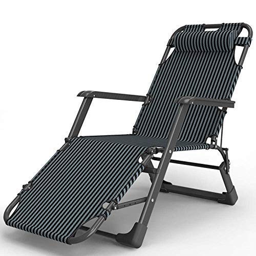 WADRBSW Liegestuhl, zusammenklappbar, Zero Gravity Stühle, die Sonnenliege kann zusammengeklappt werden, Liegestuhl Garten hohe Rückenlehne Balkonstuhl Schaukelstuhl um Glück zu verfolgen von WADRBSW