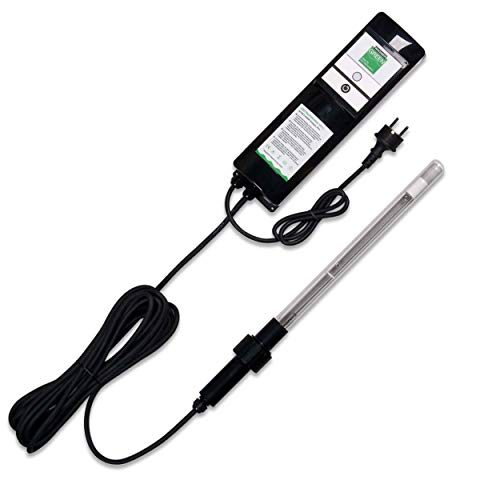 Wagner Green UVC Tauchstrahler 3-tgl. Bausatz mit Betriebsstundenzähler, UVC Teichklärer Lampe für den Gartenteich Koiteich Filter zur Entkeimung und Algenvernichter (40 Watt Amalgam 3-TLG. Bausatz) Wagner Green UVC Tauchstrahler 3-tgl. Bausatz mit Betriebsstundenzähler, UVC Teichklärer Lampe für den Gartenteich Koiteich Filter zur Entkeimung und Algenvernichter (40 Watt Amalgam 3-TLG. Bausatz) von WAGNER GREEN Alles für den Gartenteich