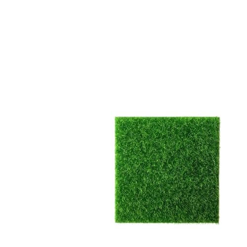 WANGKEYU Artificial Grass Bricolage matériaux décoratifs Tapis d'herbe Microlandscape Mousse artificielle circulaire Rectangle Faux Gazon Gazon vert Tapis extérieur pelouse Gazon von WANGKEYU