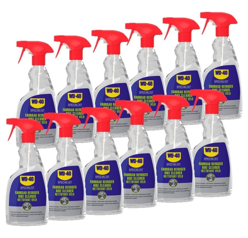 WD-40 Schmierfett SPECIALIST FAHRRAD REINIGER BIKE 12x500 ml, 6000 ml, (12-St) von WD-40