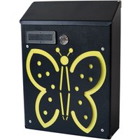 Iperbriko - Briefkasten 'Schmetterling' Cm 21 x 8 x h 30 von IPERBRIKO