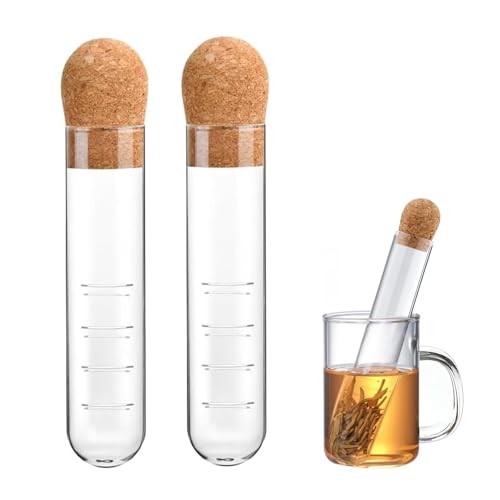 2 Stück Teesieb für Losen Tee, Teesieb Aus Hitzebeständiges Glas, Glas Tea Infuser, Tee Sieb Mit Kork, Teesieb für Teekanne, für Teekannen, Becher, Tassen, Glas, Losen Tee, 15.5×3cm Teefilter 2 Stück Teesieb für Losen Tee, Teesieb Aus Hitzebeständiges Glas, Glas Tea Infuser, Tee Sieb Mit Kork, Teesieb für Teekanne, für Teekannen, Becher, Tassen, Glas, Losen Tee, 15.5×3cm Teefilter von WEIWUXIAN
