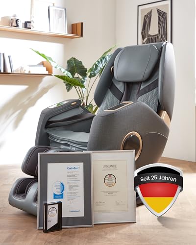 WELCON EASYRELAXX Plus Massagesessel in grau schwarz | Heizung | Voice Control | induktives Laden WELCON EASYRELAXX Plus Massagesessel in grau schwarz | Heizung | Voice Control | induktives Laden von WELCON