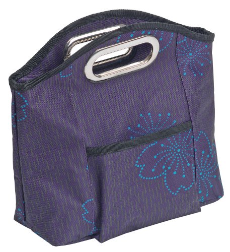 Wenko 3450060100 Handtasche Try Purple Polyester, 29 x 25 x 11 cm, lila von WENKO