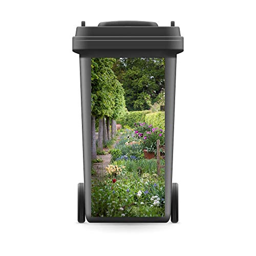 WERBEPUNKT. Mülltonnenaufkleber Mülltonne Mülleimer Abfalltonne Garten Hecke Bäume Wiese- 720 x 320 mm WERBEPUNKT. Mülltonnenaufkleber Mülltonne Mülleimer Abfalltonne Garten Hecke Bäume Wiese- 720 x 320 mm von WERBEPUNKT.