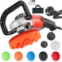 Xpotool - Poliermaschine 1200W mit Tasche Schleifmaschine 6-stufig bis 3000U/min Rotationsschleifer - orange von XPOTOOL