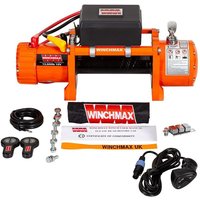 Winchmax - 6.123 kg originale orangefarbene 12-V-Elektrowinde. Kein Seil, keine Seilführung. Drahtlose Fernbedienungen. von WINCHMAX